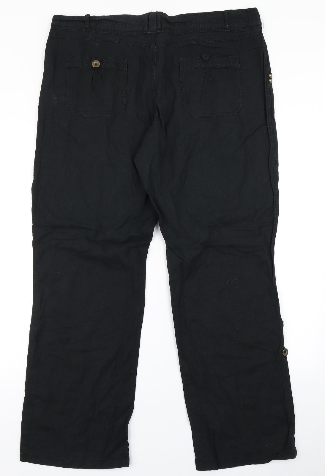 Atmosphere Womens Black   Trousers  Size 16 L28 in