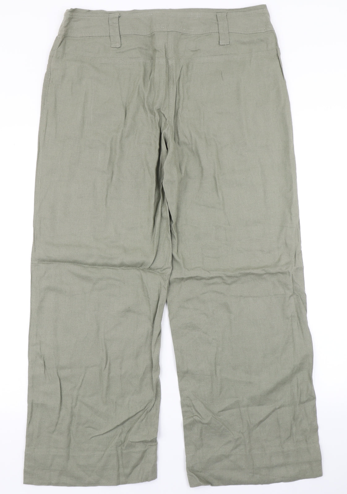 NEXT Womens Green   Trousers  Size 14 L26 in