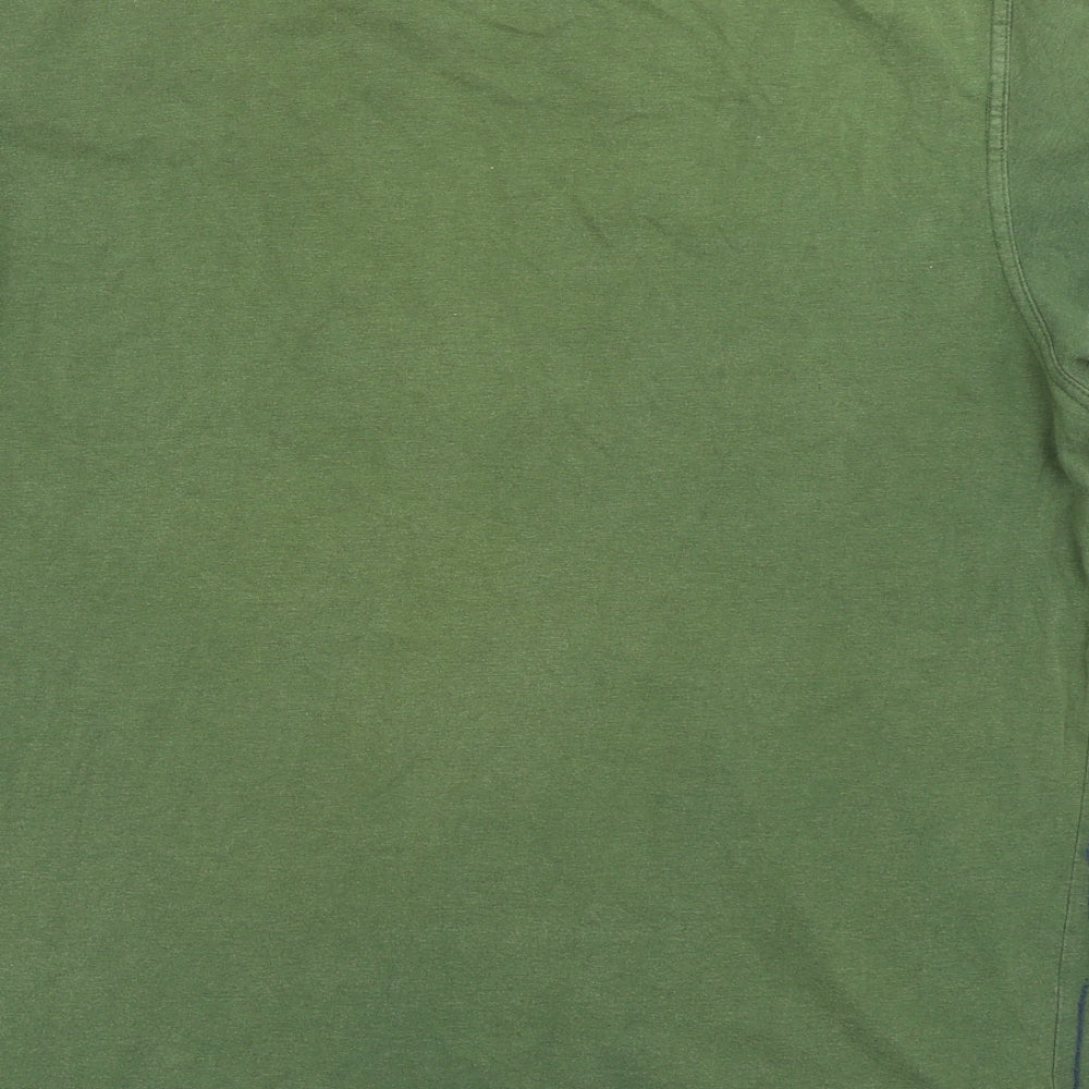 Lee Cooper Mens Green    T-Shirt Size L