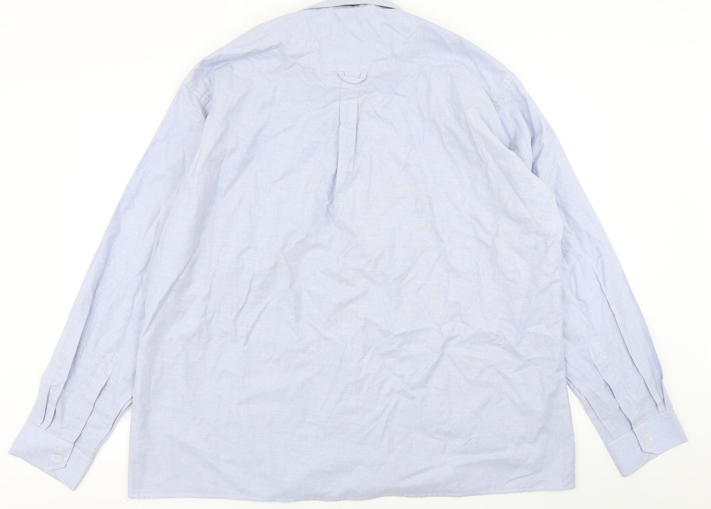 IMAGES Mens Blue    Dress Shirt Size 2XL