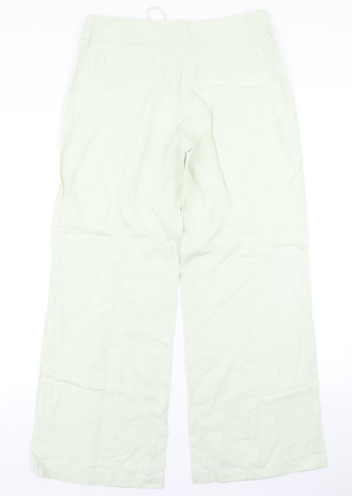 Marks & Spencer Womens Green   Trousers  Size 12 L28 in