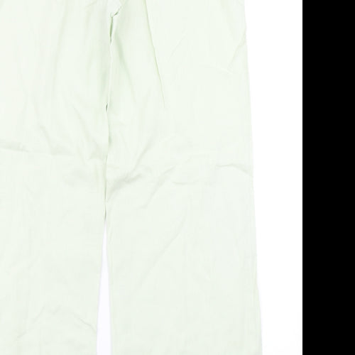 Marks & Spencer Womens Green   Trousers  Size 12 L28 in