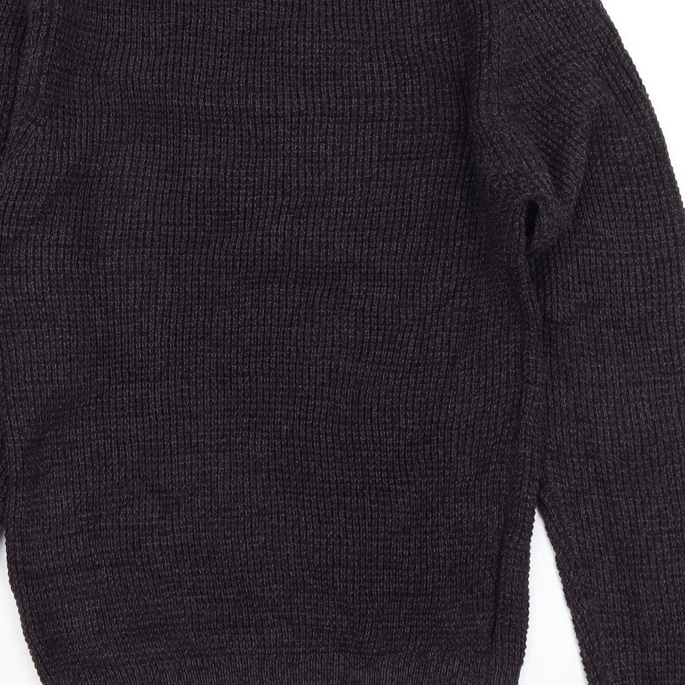Primark Mens Purple  Knit Pullover Jumper Size XS