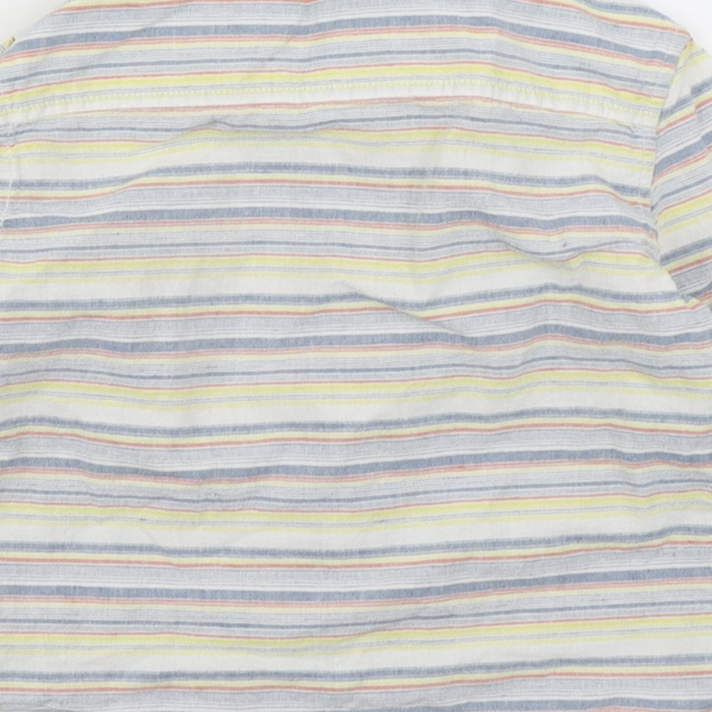 Autograph Boys Yellow Striped  Basic Button-Up Size 3-4 Years