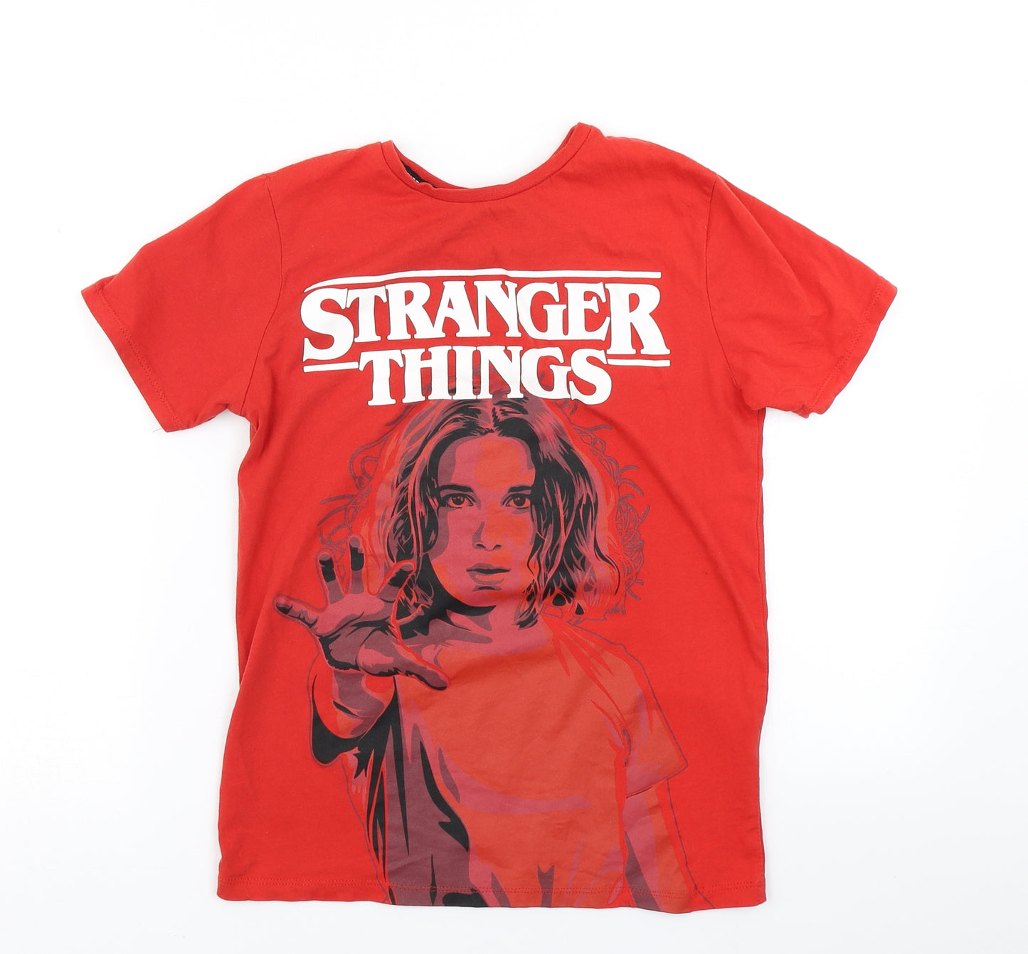 Primark Womens Red   Basic T-Shirt Size XS