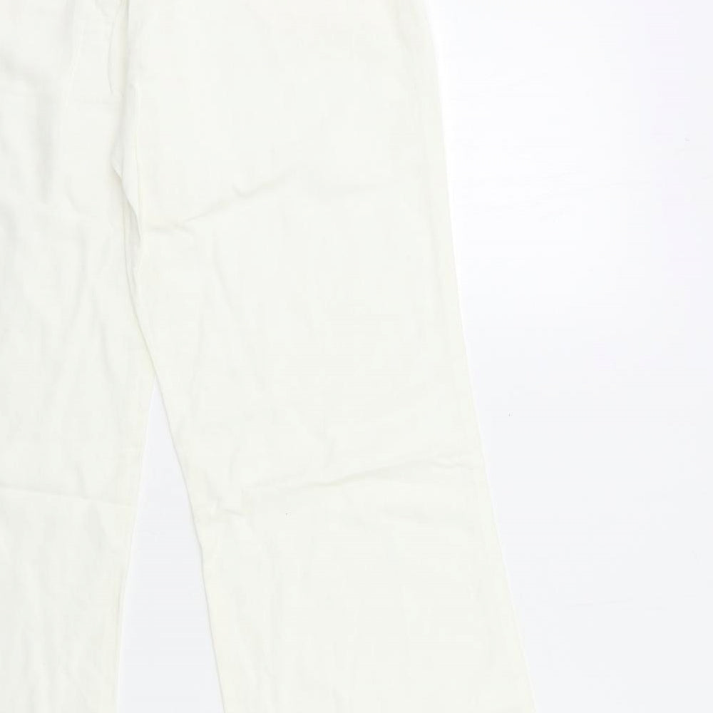 Mexx Womens White   Trousers  Size 12 L32 in