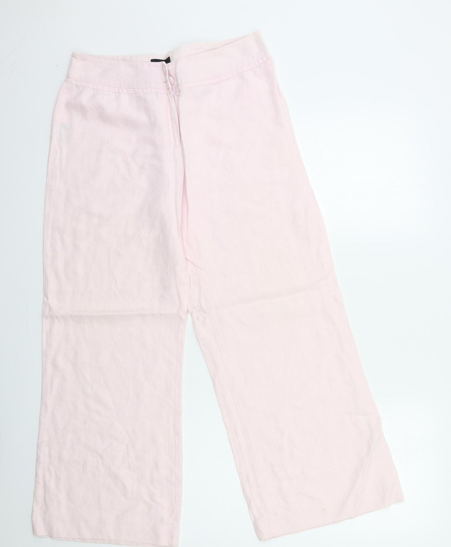Per Una Womens Pink   Trousers  Size 12 L28 in