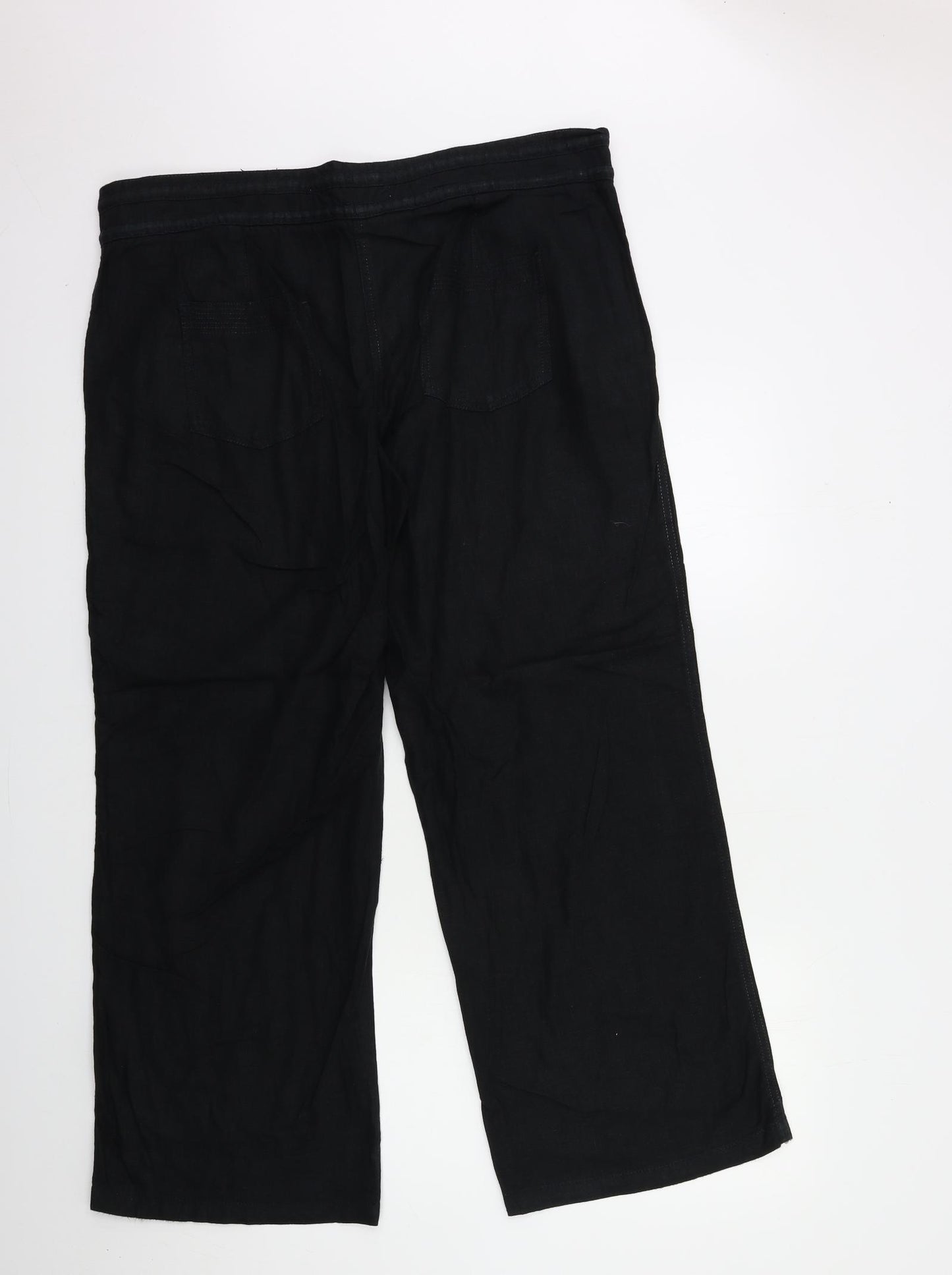 NEXT Womens Black   Trousers  Size 18 L30 in