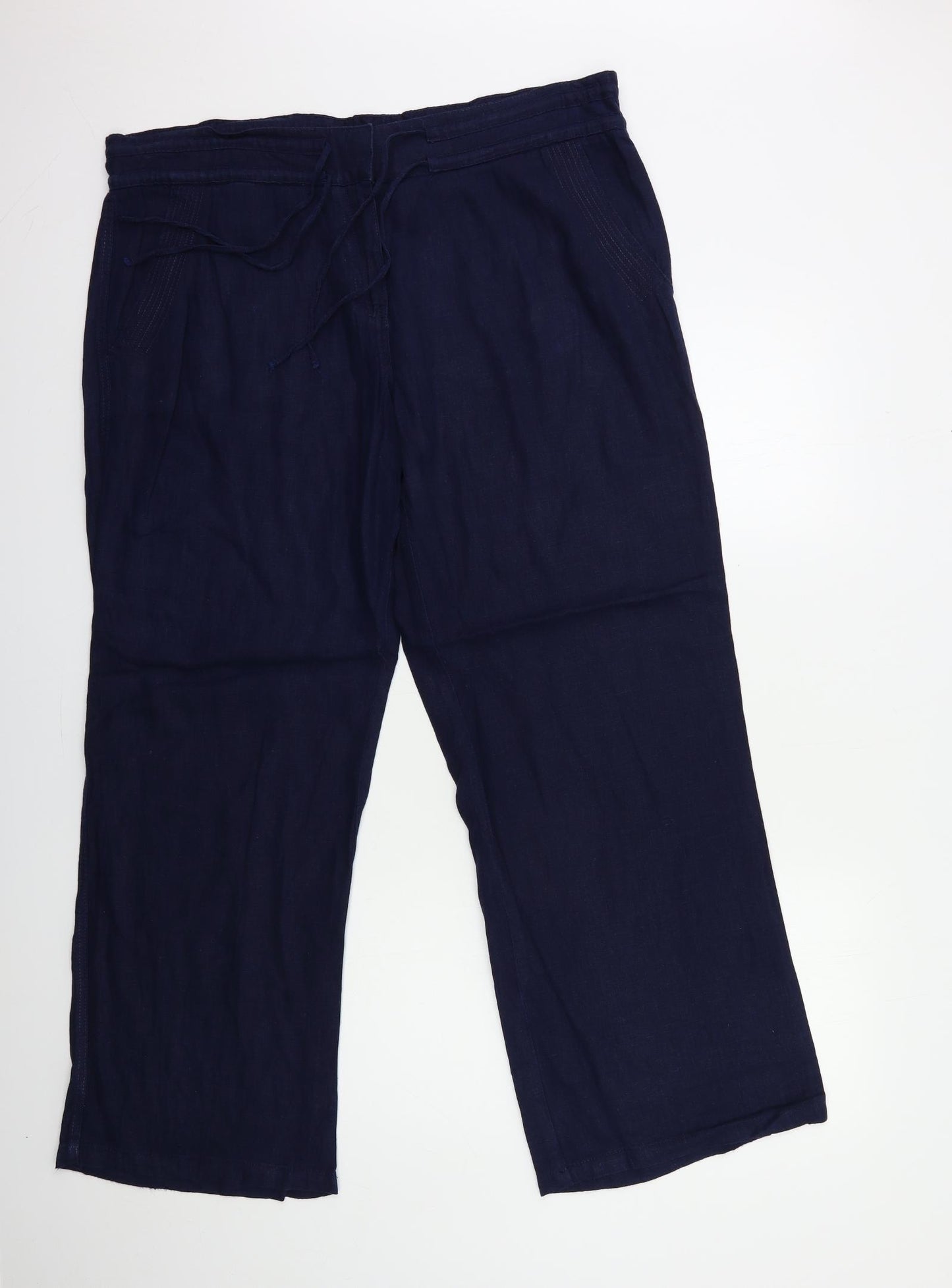 NEXT Womens Blue   Trousers  Size 18 L31 in