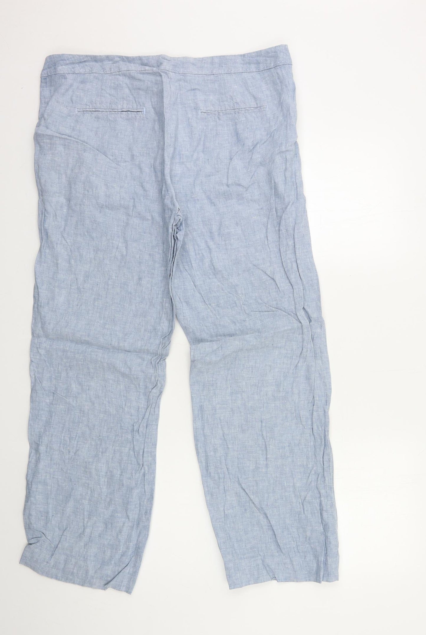 TU Womens Blue   Trousers  Size 16 L31 in