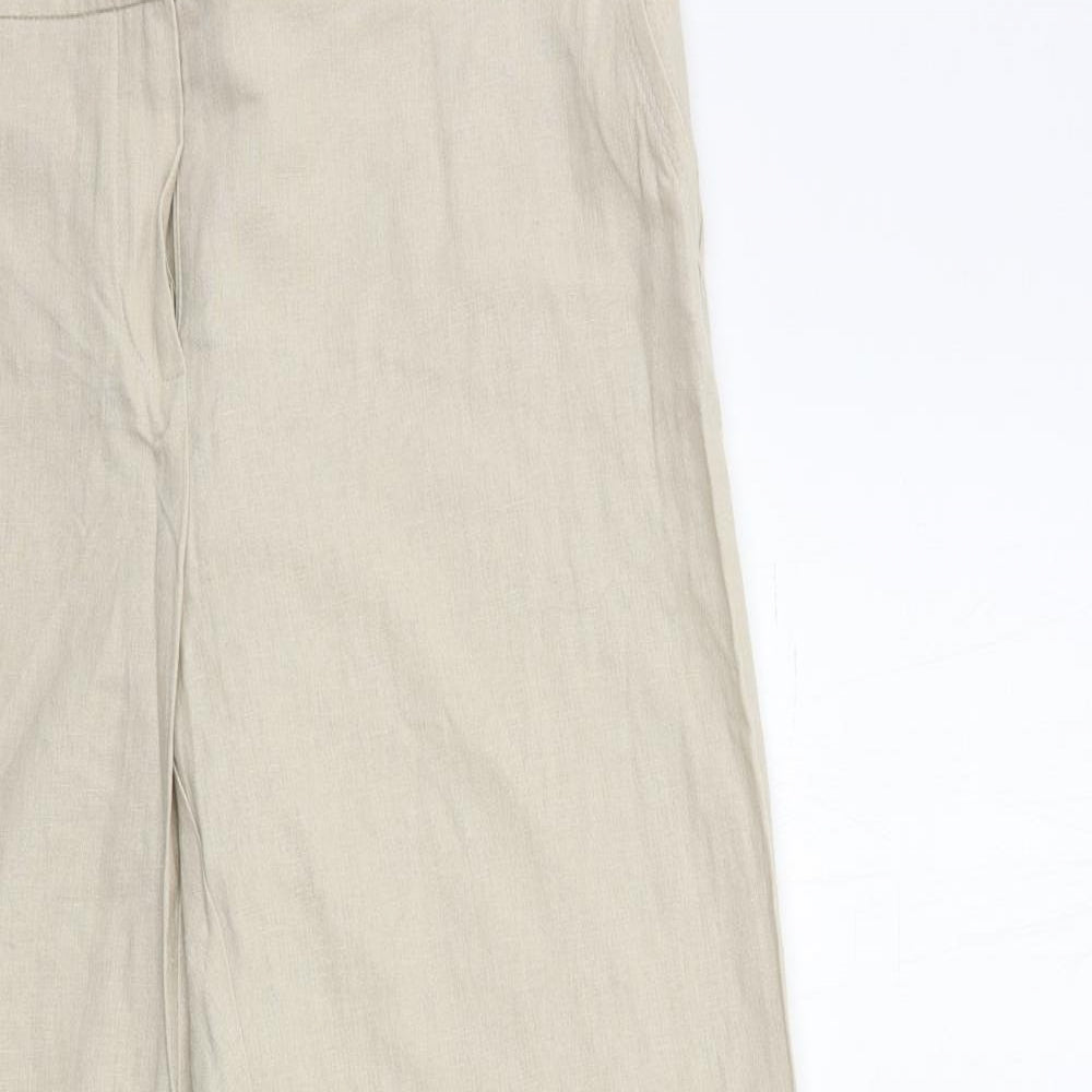 BHS Womens Beige   Trousers  Size 18 L27 in
