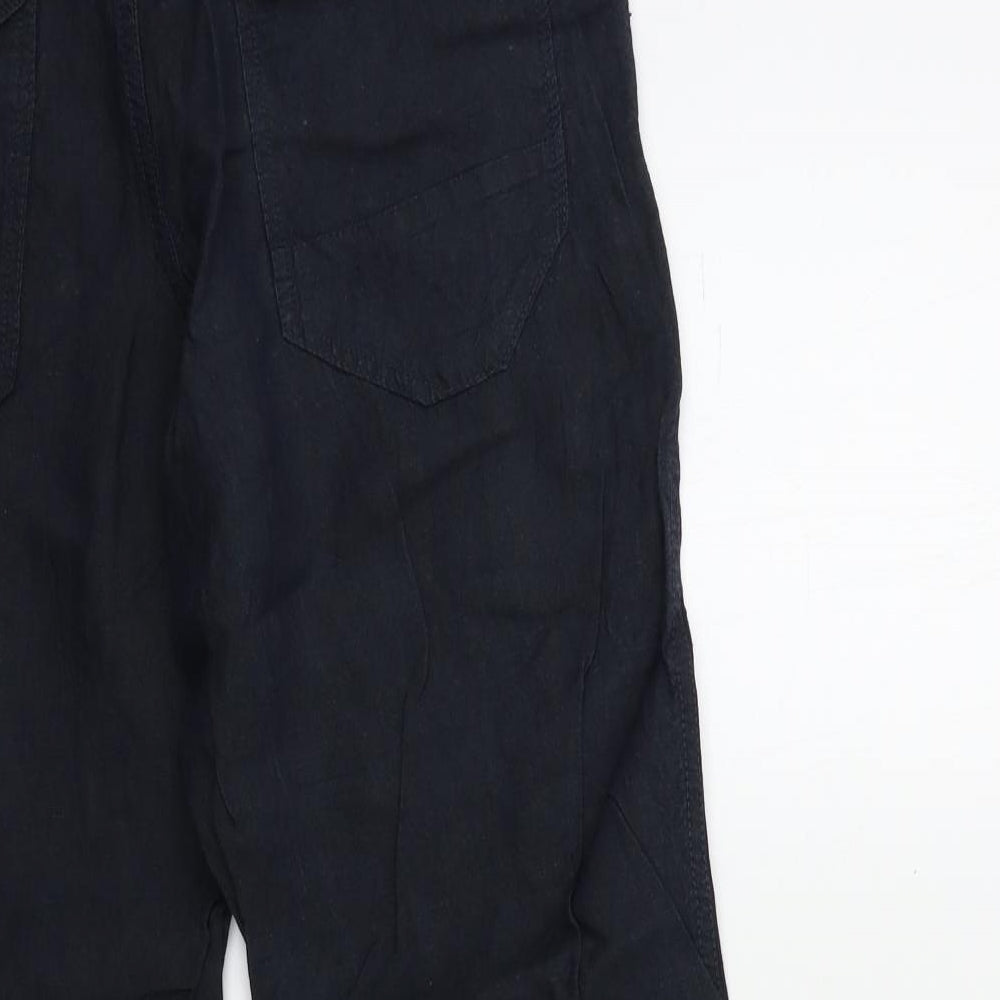 NEXT Mens Black   Trousers  Size 32 in L29 in