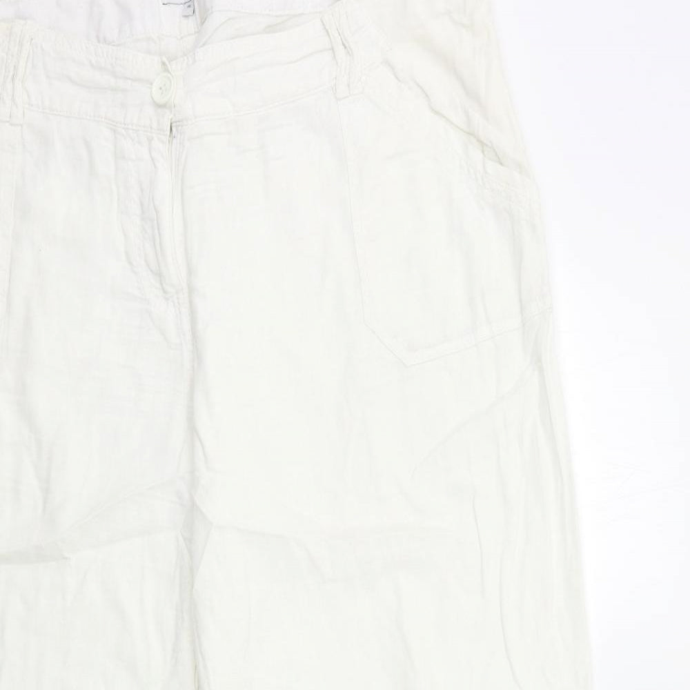 NXT Womens White   Trousers  Size 18 L33 in