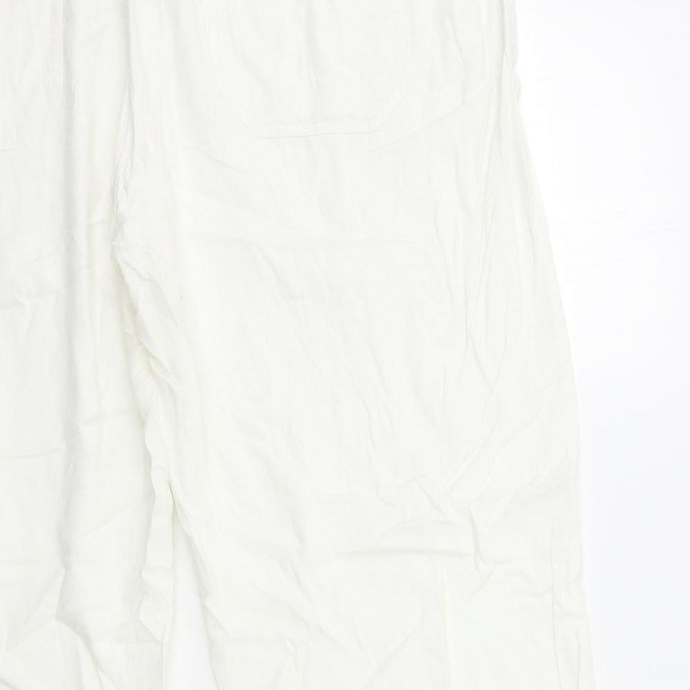 NXT Womens White   Trousers  Size 18 L33 in