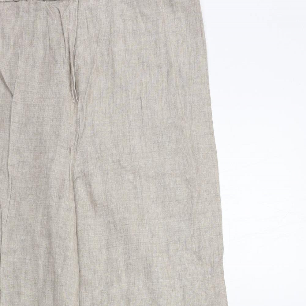 Marks and Spencer Womens Beige   Trousers  Size 14 L30 in