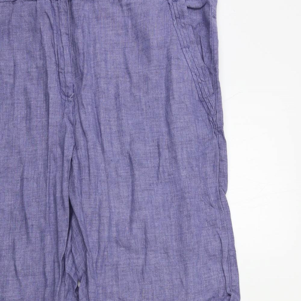 georg Womens Purple   Trousers  Size 18 L31 in