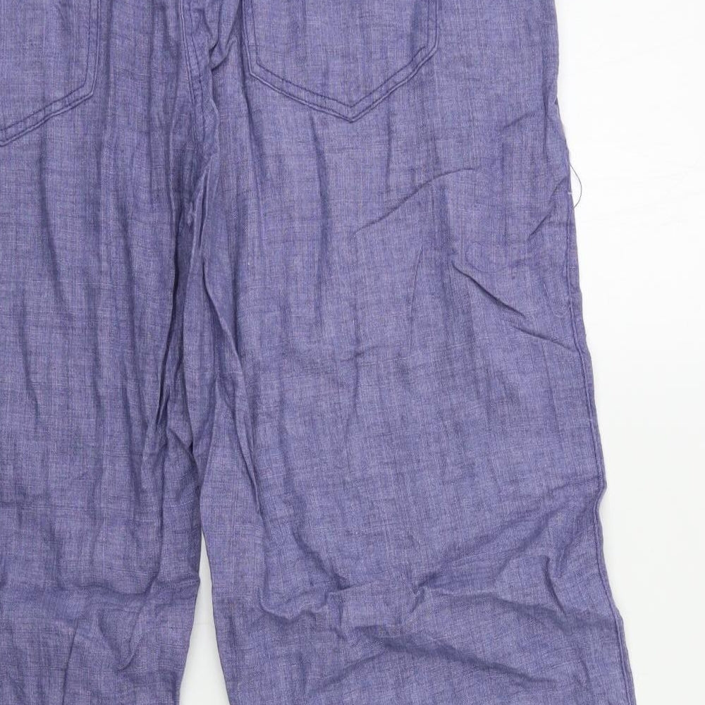 georg Womens Purple   Trousers  Size 18 L31 in