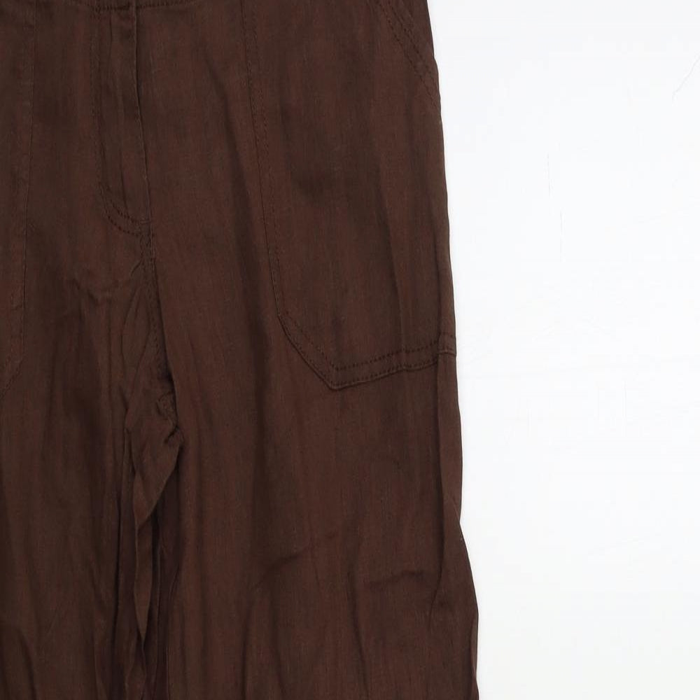 Atmosphere Womens Brown   Trousers  Size 8 L30 in