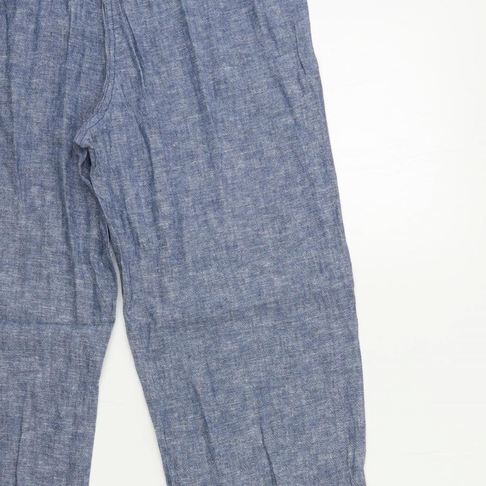 TU Womens Blue   Trousers  Size 12 L30 in