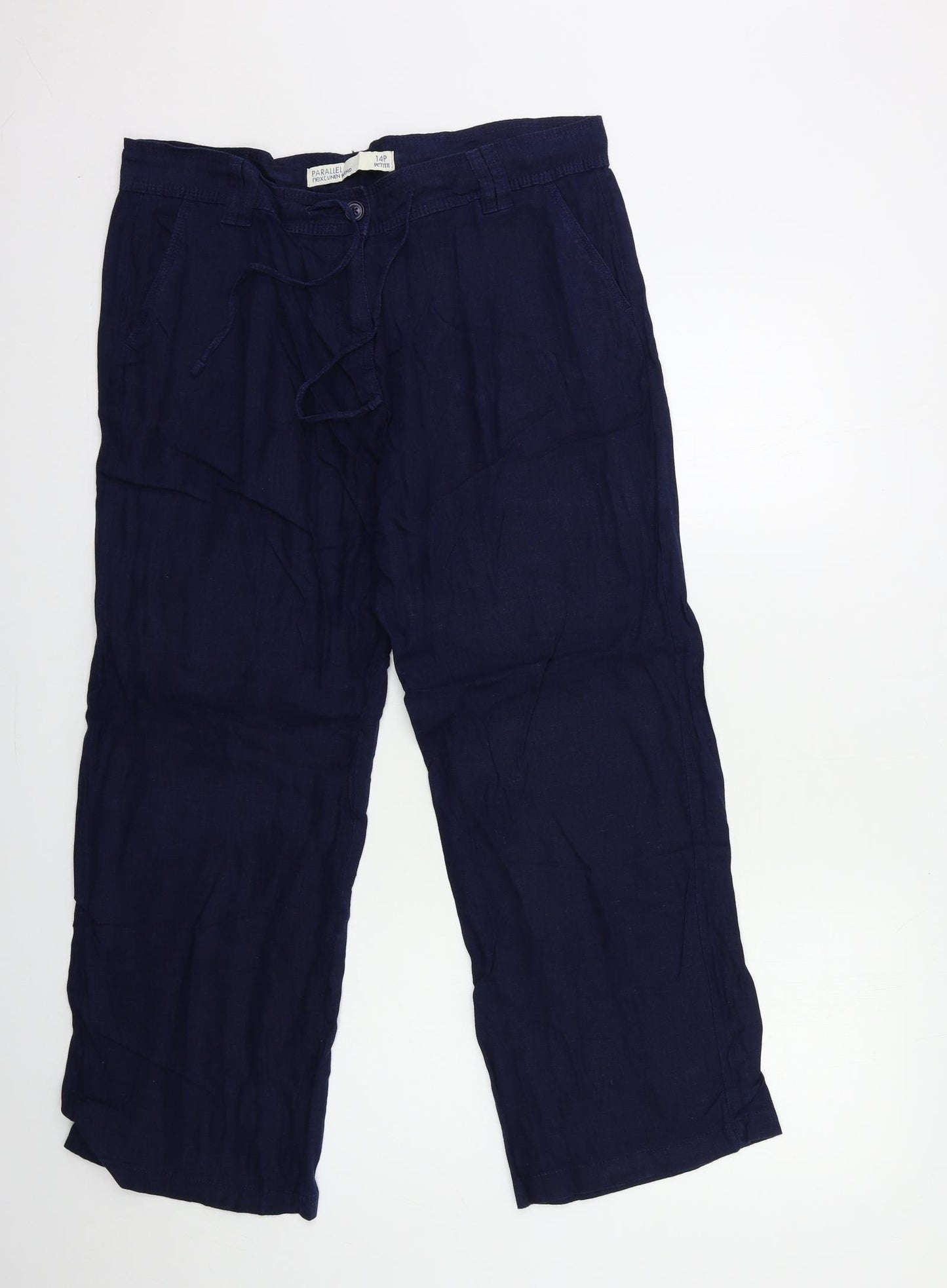 NEXT Womens Blue   Trousers  Size 14 L29 in