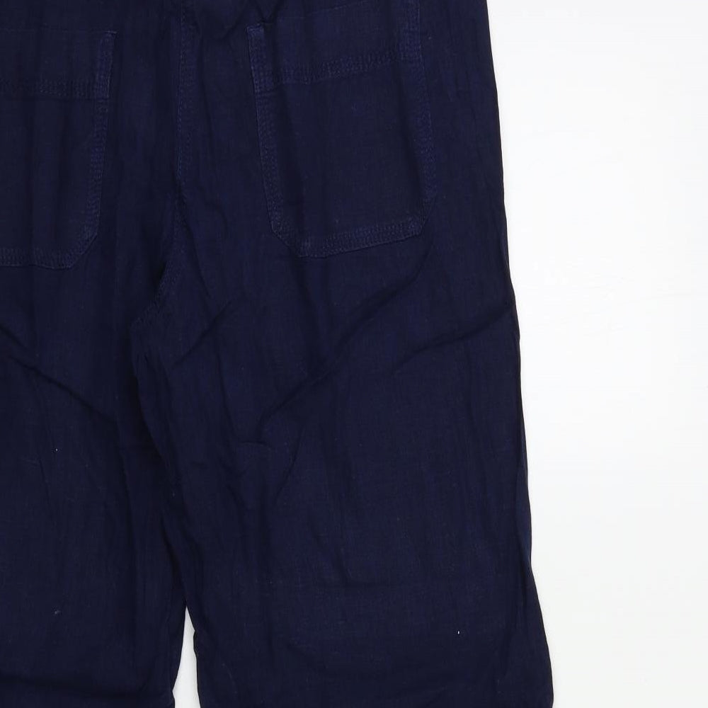 NEXT Womens Blue   Trousers  Size 14 L29 in