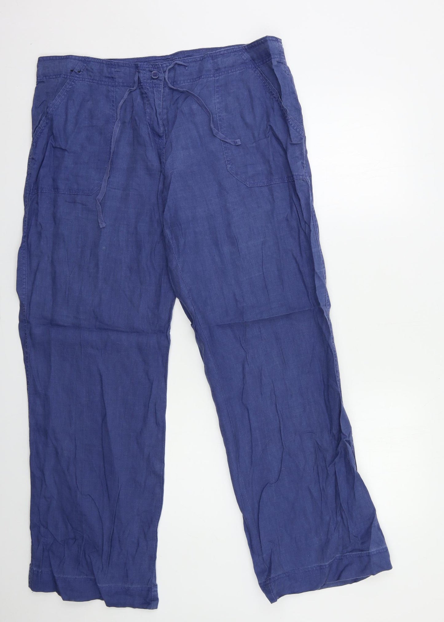 Atmosphere Womens Blue   Trousers  Size 16 L32 in