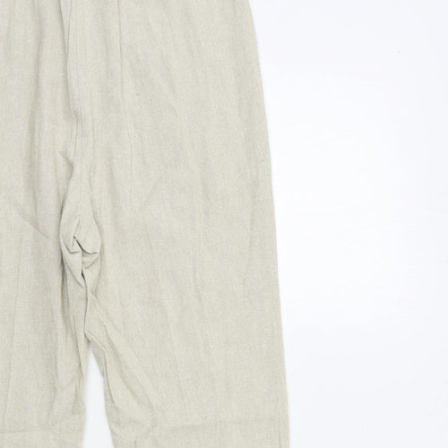BHS Womens Beige   Trousers  Size 10 L26 in