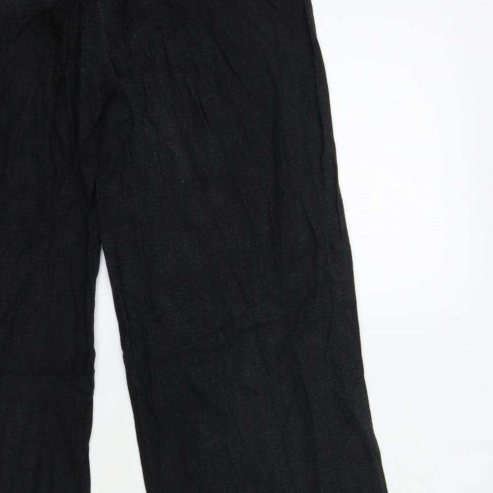 NEXT Womens Black   Trousers  Size 12 L33.5 in
