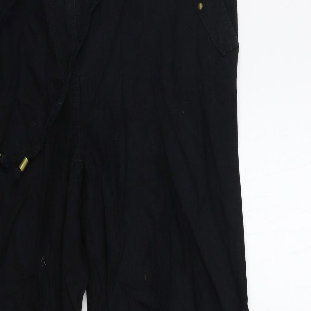 George Womens Black   Trousers  Size 14 L30 in