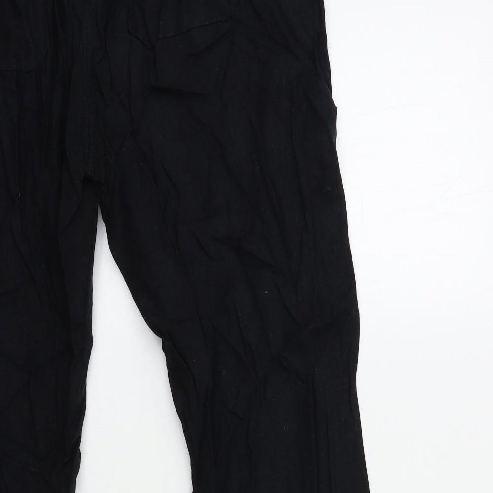 George Womens Black   Trousers  Size 14 L30 in