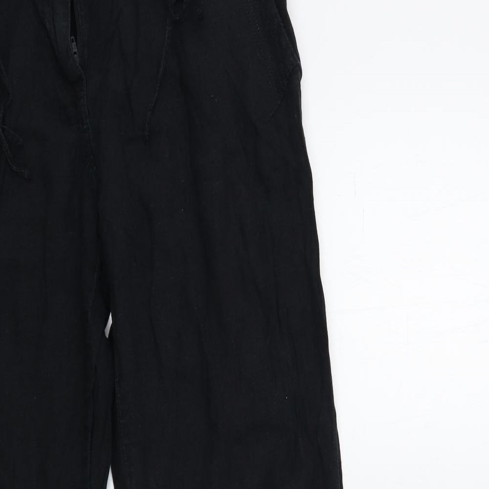 NEXT Womens Black   Trousers  Size 10 L30 in