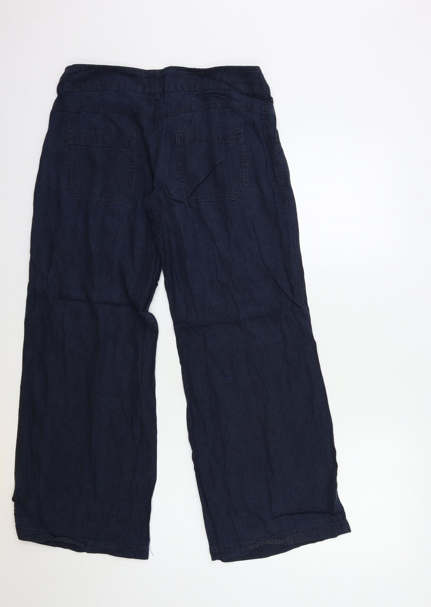 NEXT Womens Blue   Trousers  Size 12 L28 in