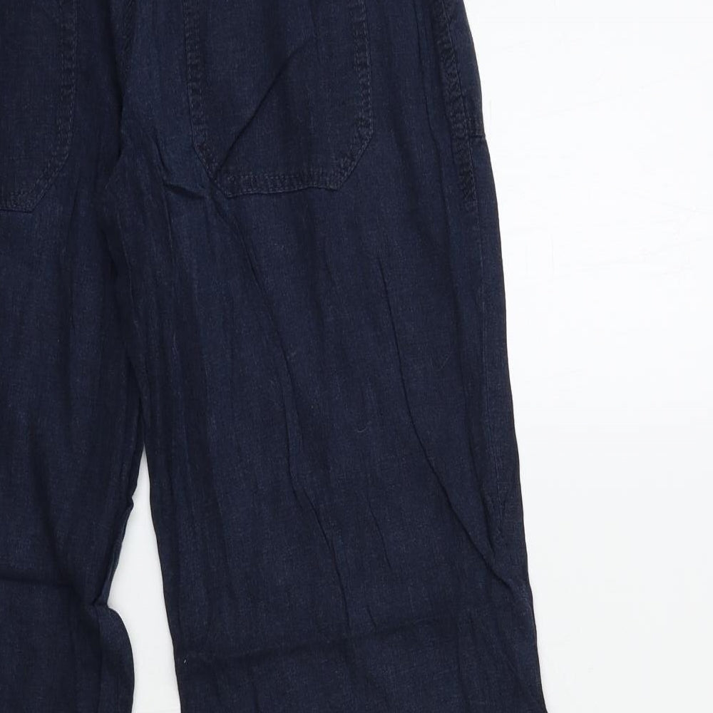 NEXT Womens Blue   Trousers  Size 12 L28 in