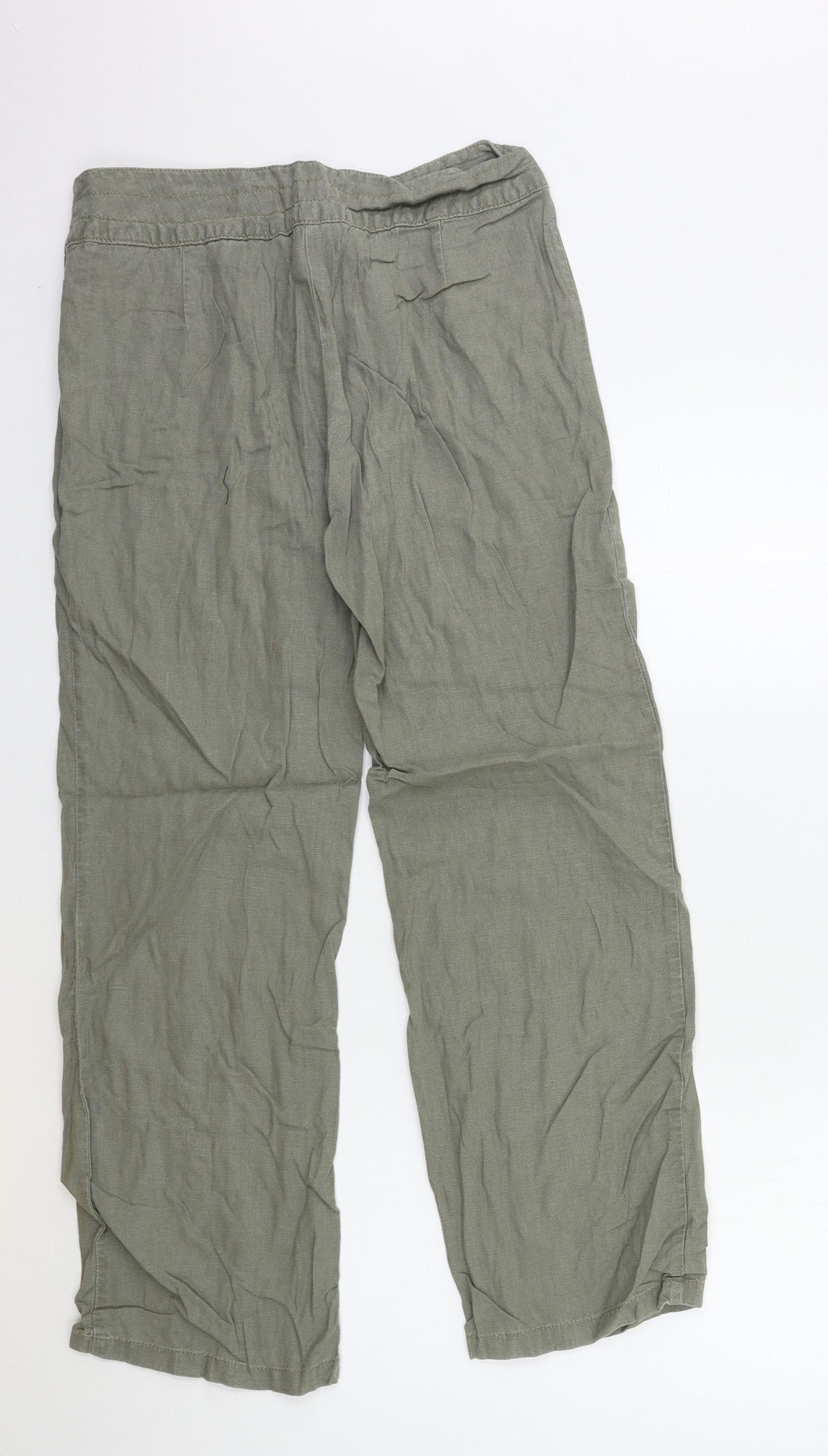 Marks and Spencer Womens Grey   Trousers  Size 12 L28 in