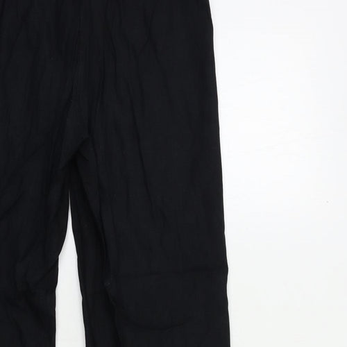 Marks and Spencer Womens Black   Trousers  Size 10 L30 in