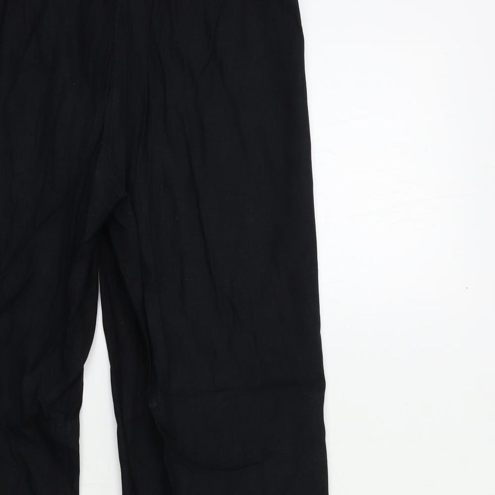 Marks and Spencer Womens Black   Trousers  Size 10 L30 in