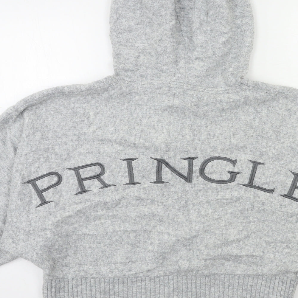 H&M Womens Grey  Knit Pullover Jumper Size S  - pringle of scotland