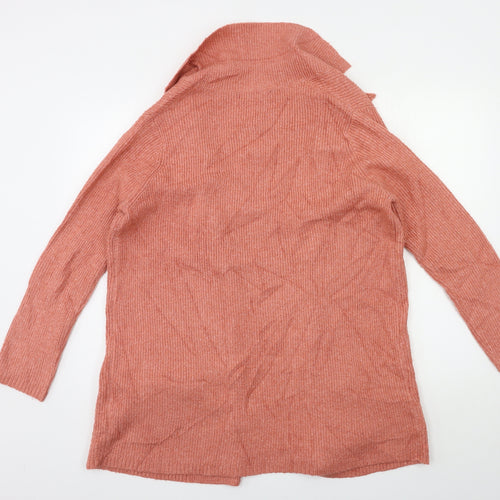 Marks and Spencer Womens Pink  Knit Cardigan Jumper Size M