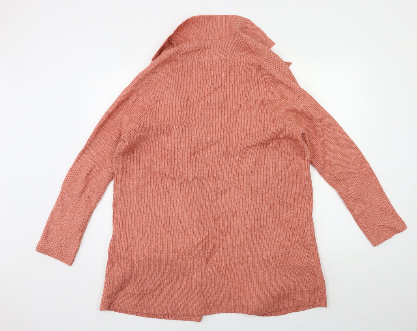 Marks and Spencer Womens Pink  Knit Cardigan Jumper Size M