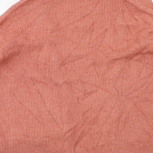Marks and Spencer Womens Pink  Knit Cardigan Jumper Size M