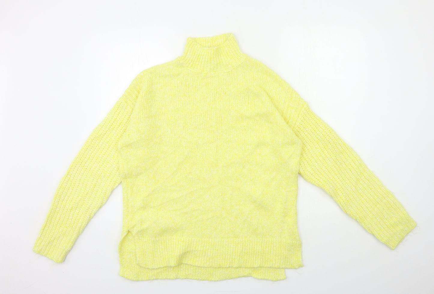 Marks and Spencer Womens Yellow  Knit Pullover Jumper Size M