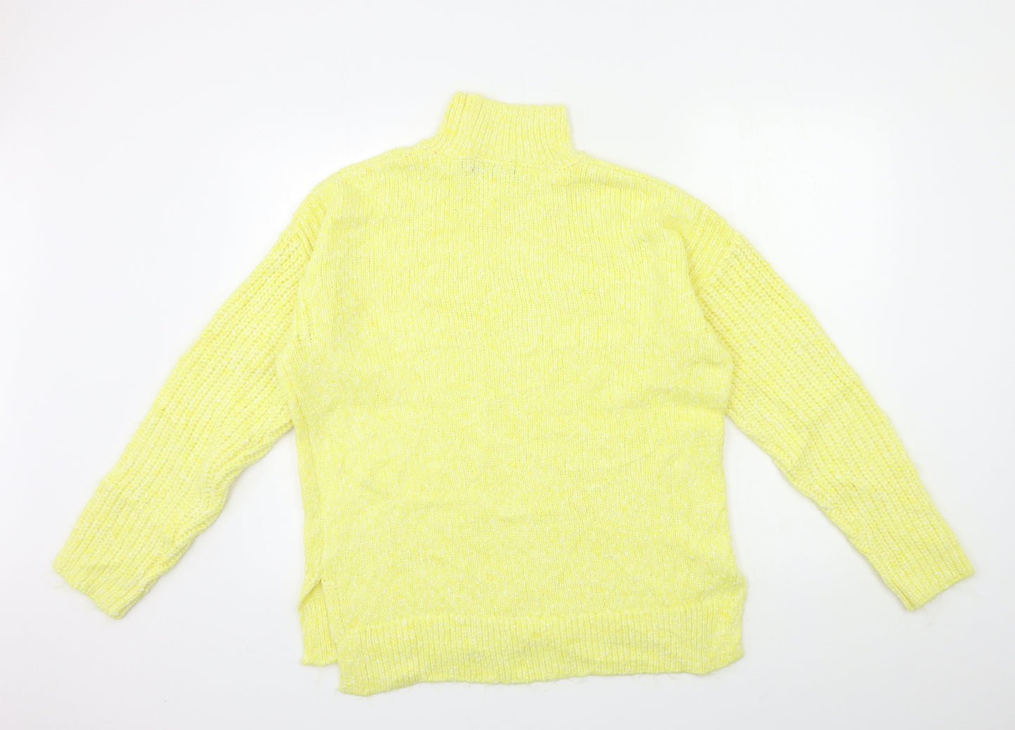 Marks and Spencer Womens Yellow  Knit Pullover Jumper Size M