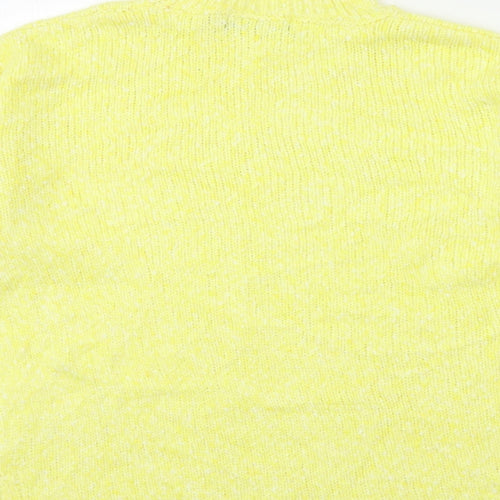 Marks and Spencer Womens Yellow  Knit Pullover Jumper Size M