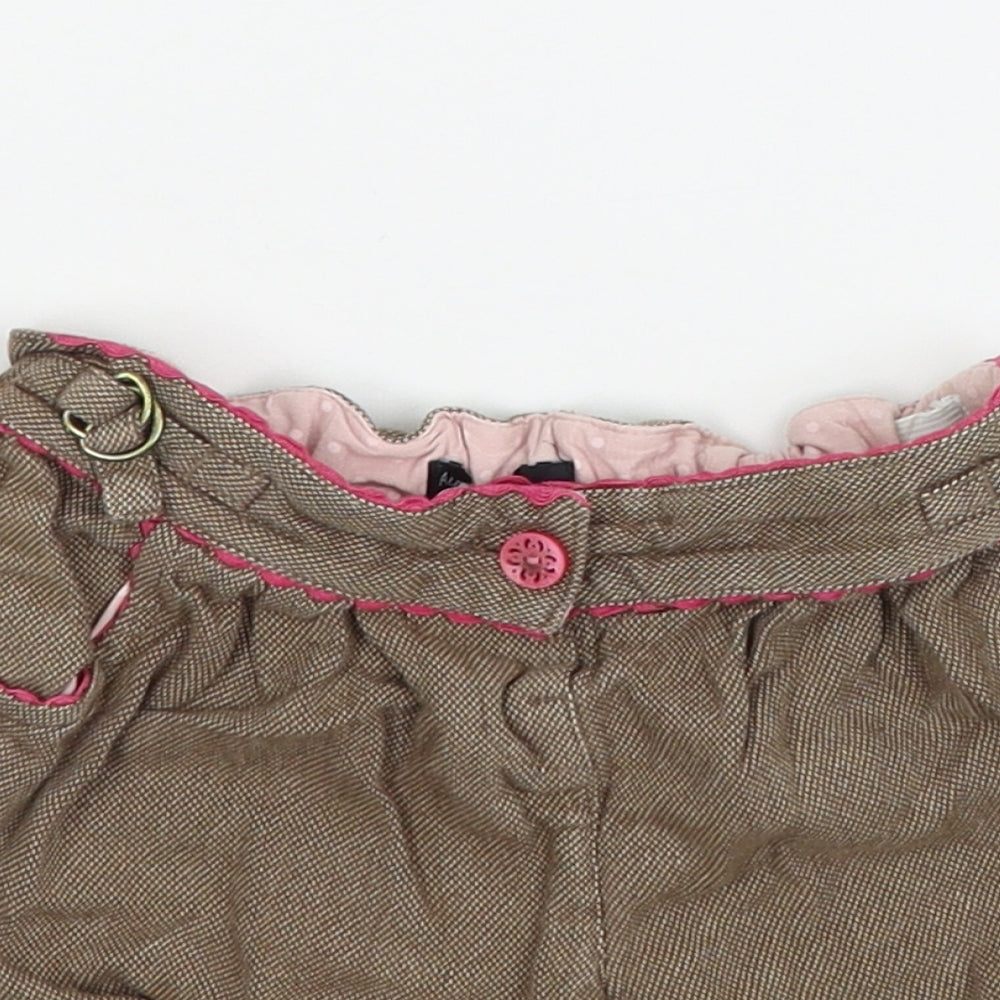 Autograph Girls Brown   Chino Shorts Size 2-3 Years