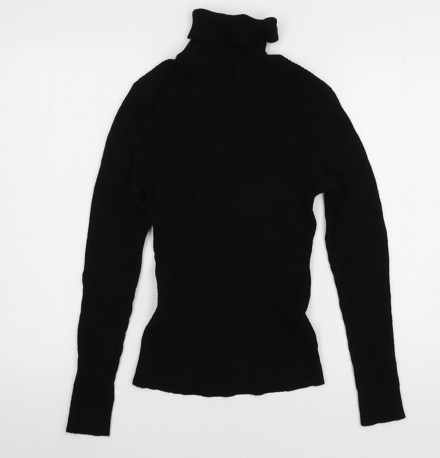 Primark Womens Black  Knit Pullover Jumper Size 14
