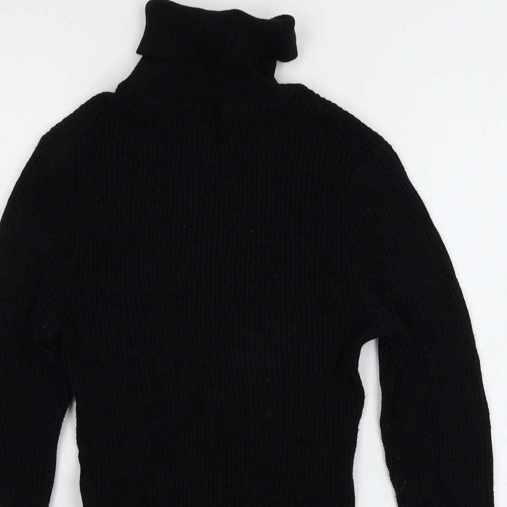 Primark Womens Black  Knit Pullover Jumper Size 14