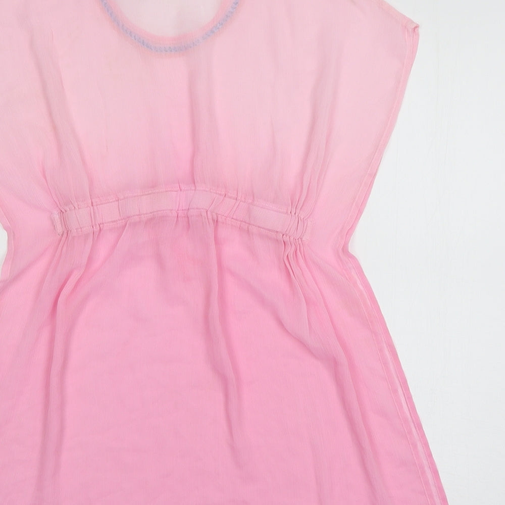 TU Girls Pink  Chiffon A-Line  Size 6-7 Years