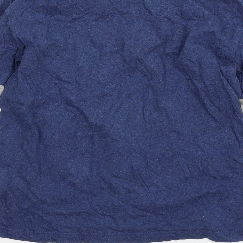 John Lewis Boys Blue  Jersey Basic T-Shirt Size 8 Years  - Dinosaur