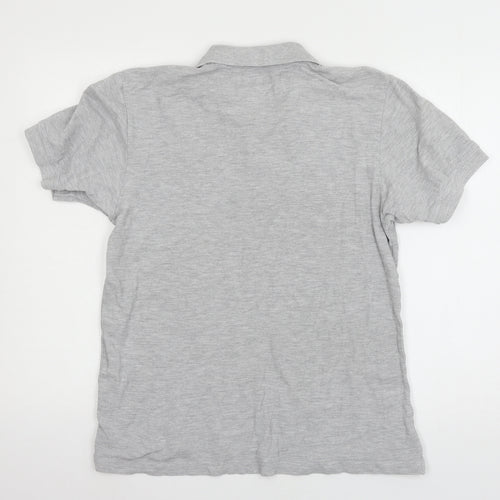 Avenue Mens Grey  Jersey  T-Shirt Size M