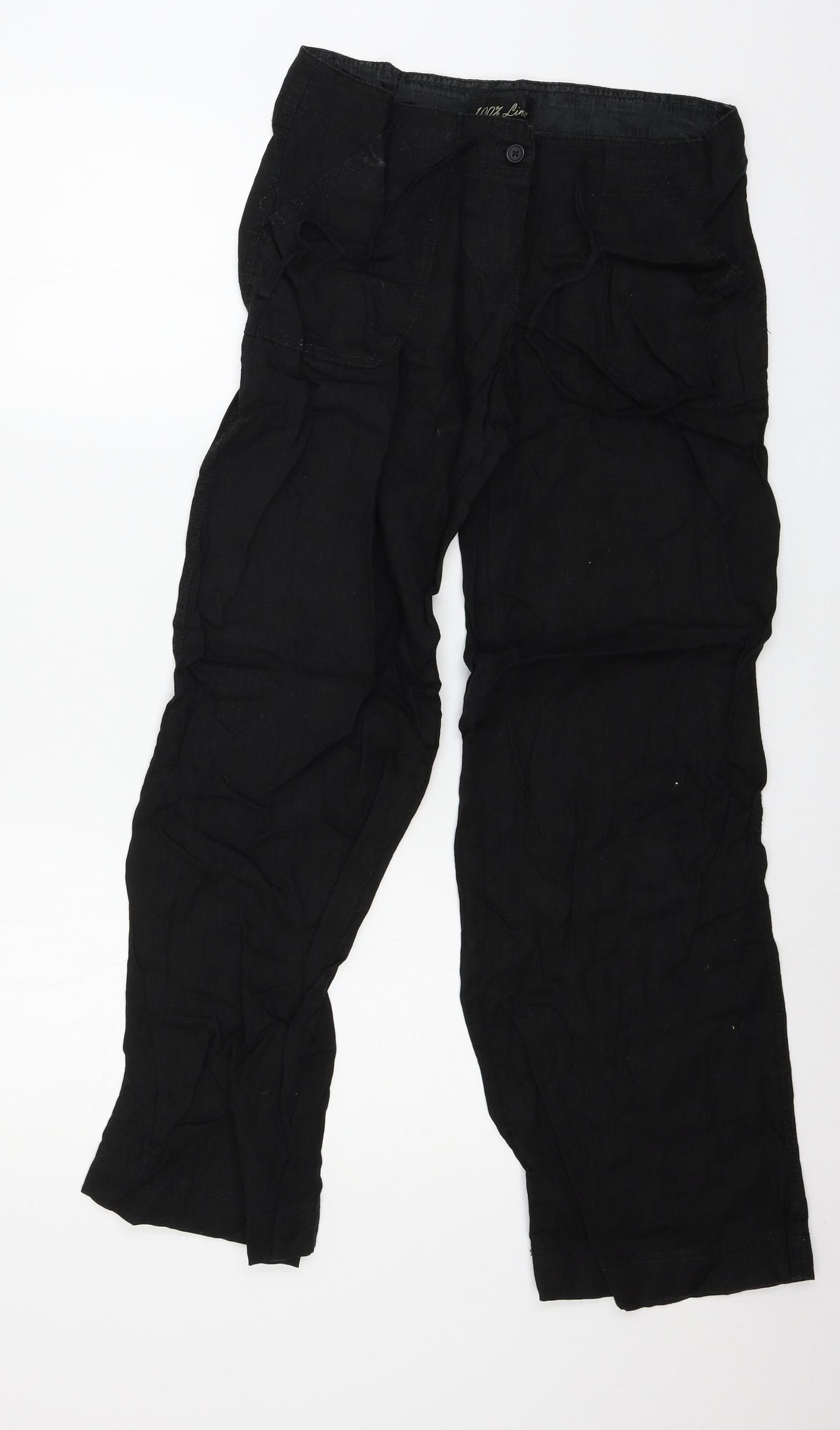 Atmosphere Womens Black   Trousers  Size 10 L28 in